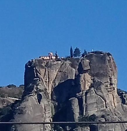 Meteora Monasteries View Lägenhet Kalampaka Exteriör bild