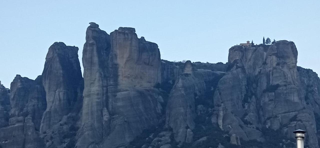 Meteora Monasteries View Lägenhet Kalampaka Exteriör bild