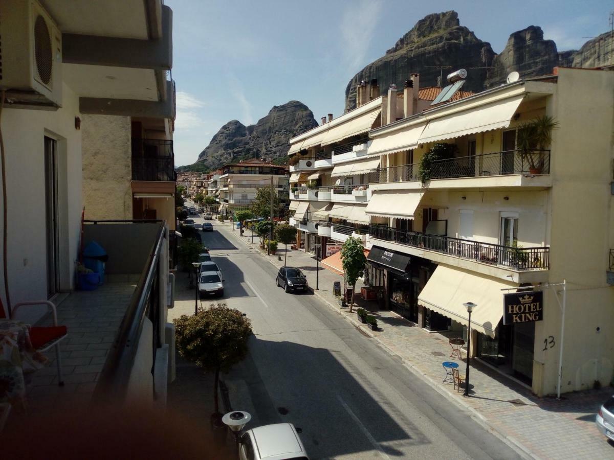 Meteora Monasteries View Lägenhet Kalampaka Exteriör bild